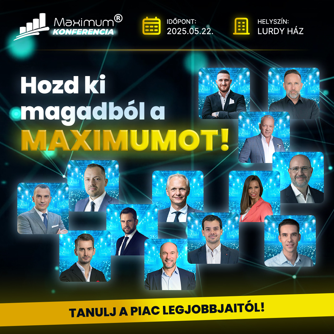A Maximum Business Konferencia: Egy nap, ami megváltoztatja vállalkozásod jövőjét!